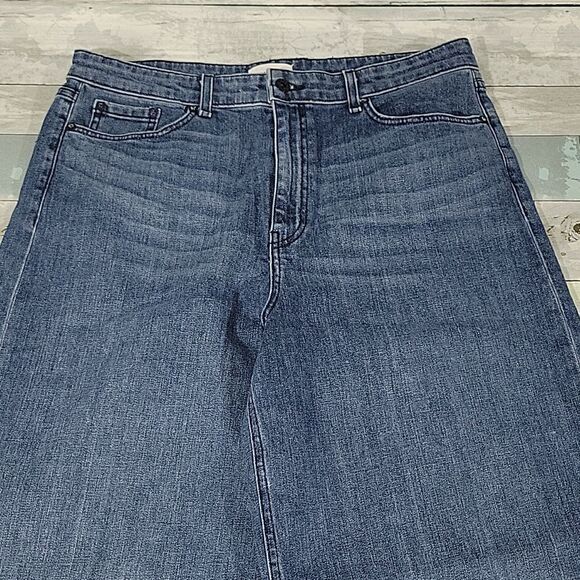 ASKK NY Wide Leg Jeans sz 34 - Picture 2 of 6